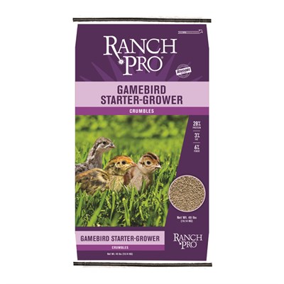 Ranch Pro Gamebird Starter-Grower, 40 lbs.